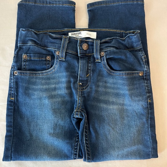 Girl's Levi Athletic Straight Regular Jeans | Size 6 - Picture 2 of 7